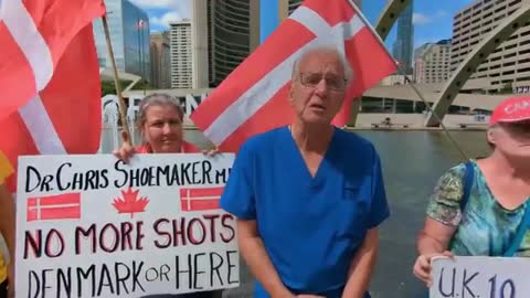 Dr Shoemaker | Stop the shots Toronto Vigil, Day 2 report