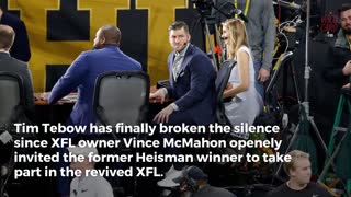 Tim Tebow Hasn't Given XFL "Any Thought"