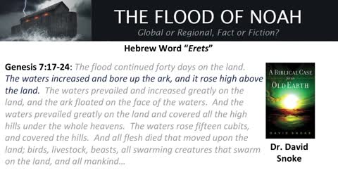 Noah's Flood - Global or Local