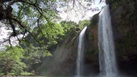 soothing waterfall