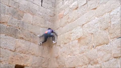 Kothi Raj - The Wall Climber,from India.