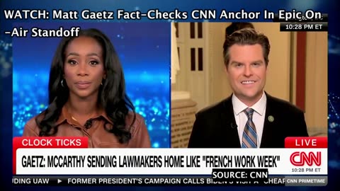 WATCH: Matt Gaetz Fact-Checks CNN Anchor In Epic On-Air Standoff