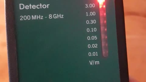 EMFields Acousticom 2 Electrosmog Detector - Test