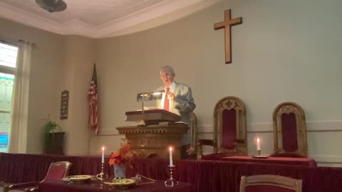 Pastor Jay D. Hobson, Sunday Sermon, CushmanUnion Church 10/29/2023