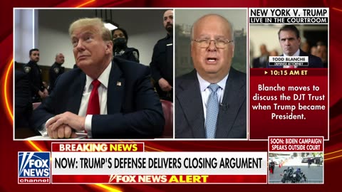 Biden campaign appearing at Trump trial is a mistake: Karl Rove