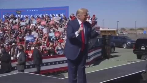 Donald Trump dancing