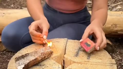 Wood Cutting ASMR🌏