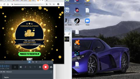 ganhei 5000 satoshis na roleta freebitcoin