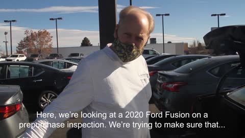 Used car inspection reveals BIOHAZARD danger 2020 Ford Fusion