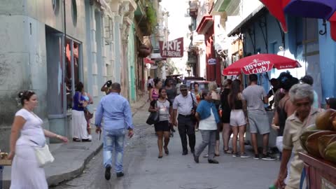 Havana Street Market View - Cuba