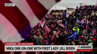 Jill Biden: Trump Supporters Are "Insurrectionists, Dangerous Extremists",