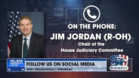 "We've Got To Pushback Every Way Possible": Rep. Jim Jordan Promises More Action Against The Weaponization Of Government, 98 Subpoenas Issued By House Judiciary Committee Already
