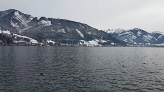 Austria lake winter 2019