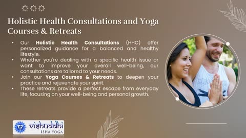 Yoga Retreats & Holistic Consultations at Vishuddhi Isha Yoga : Heal From Within