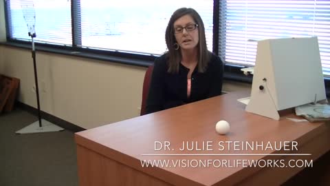 Why Is A Styrofoam Ball Used In Vision Therapy?