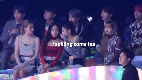 bts and blackpink are actually friends