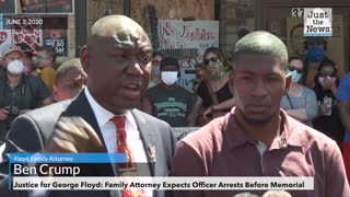 Floyd Family Attorney Expects Officer Arrests Before Memorial