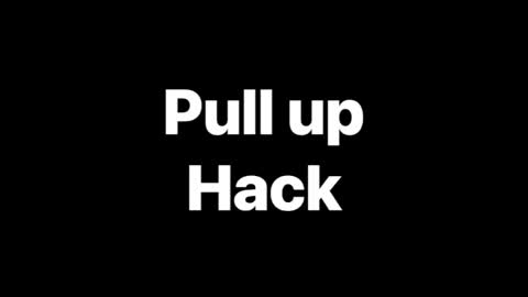 Supreme Pull/up Hack