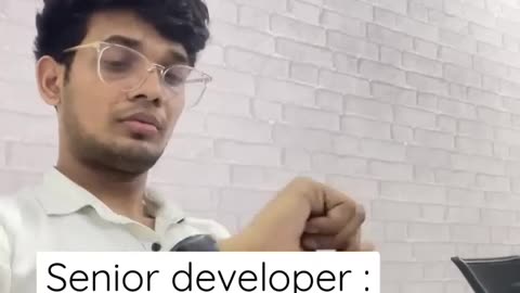 Senior Developer vs Junior Developer#Short videos#Million views