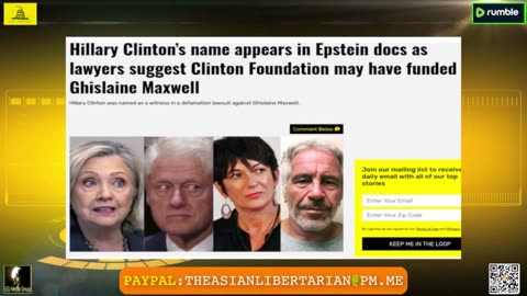 Did The Clinton Foundation Fund Ghislane Maxwell