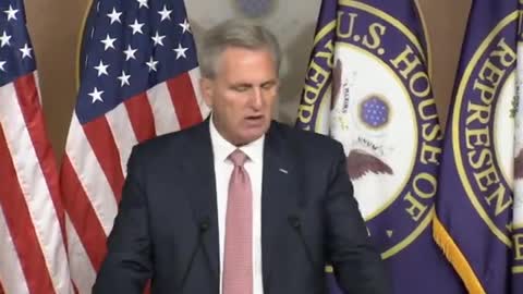 McCarthy Argues With Reporter Over Jan. 6 Committee And Steve Bannon Subpoena