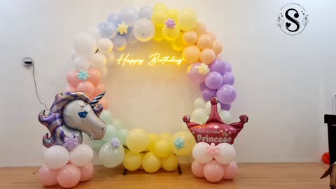 Birthday Decoration Unicorn