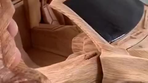 Wood Work Design car