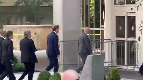 Hunter Biden has arrived at the federal courthouse situated in Delaware