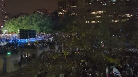 15k canadian community memebers gathered in support of Israel at Mel Lastman Square
