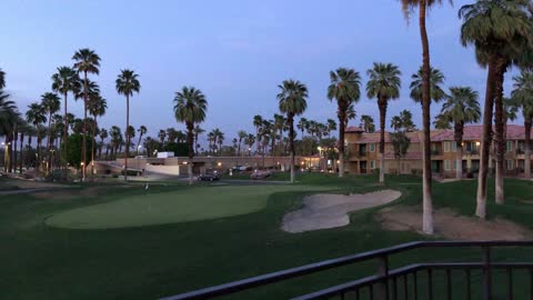 Twilight in Palm Desert