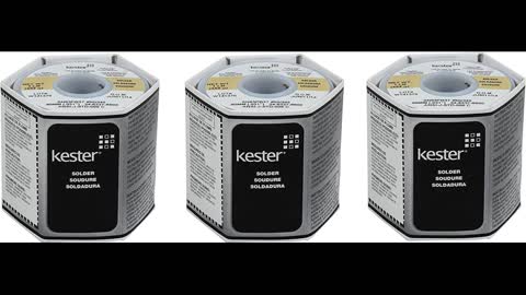 Review: KESTER SOLDER 24-6040-0027 Wire Solder, 0.031"Dia., Pack of (1),32117