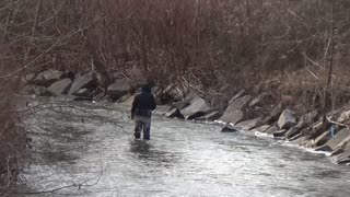 Fly Fishing for Trout in December