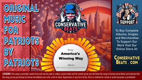 Conservative Beats - Album: Keep America Great Country Anthems - Single: America's Winning Way