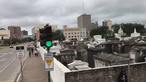 New Orleans from Tour Bus