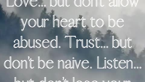 Give, Love & Trust