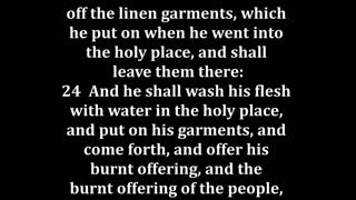 Leviticus 16 King James version