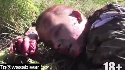 GRAPHIC! SEVERSK: NAZI battalion AIDAR wiped out...