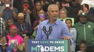 Obama: “HEY — y’all up there pay attention”