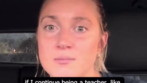 Teacher Has Mini-Meltdown As She Realizes She Cannot Pay Her Bills And She Is Going Into More Debt