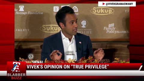 Vivek's Opinion On "True Privilege”