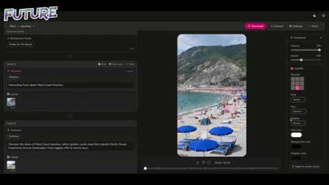 How do I convert text to video using Fliki.ai?