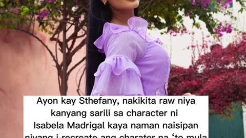 Sthefany Gutierrez, nagbihis bilang Isabela Madrigal