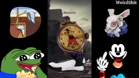 THE GAME PIECE WATCH ~THE HISTORY OF THE MICKEY MOUSE WATCH ~ THIS GETS WEIRD!!