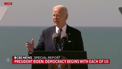 Biden Says U.S. Rangers Who Fought Against the Nazis Would Want America