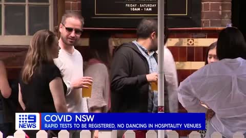 NSW Australia - Banning singing & dancing from all Hospitality venues, excluding wedding