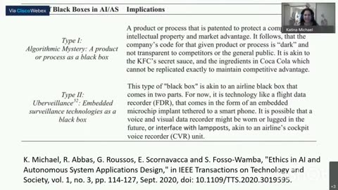 The Blackbox Within: Katina Michael, Executive Chair IEEE ISDPSM