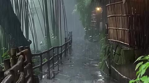 Rainy season and nice moment