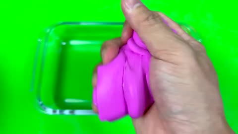 SpongeBob SquarePants looking SLIME with mini suitcase coloring mix most satisfying