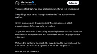 Clandestine - Excited for 2024