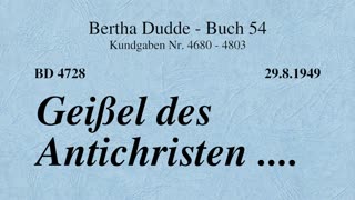 BD 4728 - GEISSEL DES ANTICHRISTEN ....